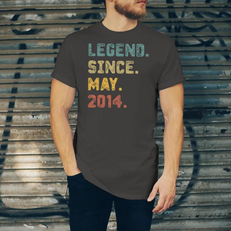 8 Years Old Legend Since May 2014 8Th Birthday Jersey T-Shirt