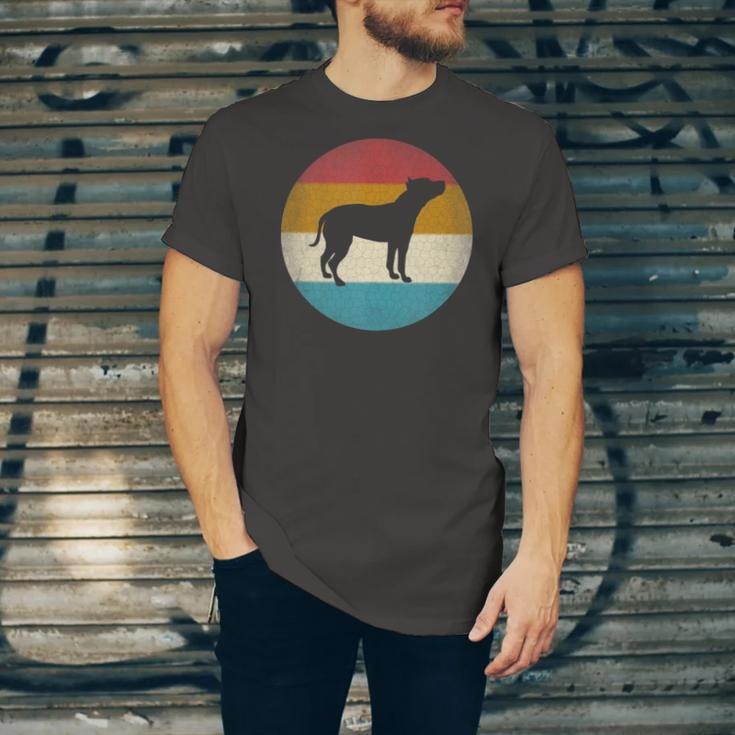 American Staffordshire Terrier Dog Vintage Retro Amstaff Jersey T-Shirt