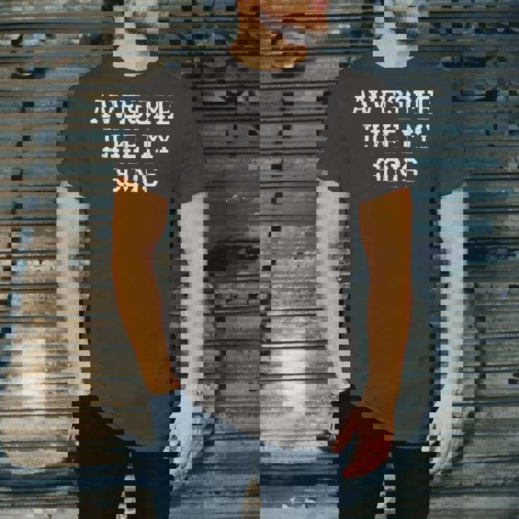 Awesome Like My Sons Mom Dad Cool Jersey T-Shirt