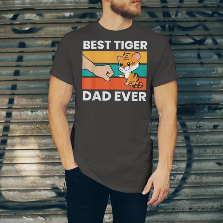 Best Tiger Dad Ever Unisex Jersey Short Sleeve Crewneck Tshirt