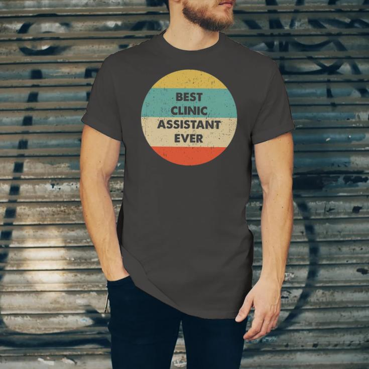 Clinic Assistant Best Clinic Assistant Ever Jersey T-Shirt