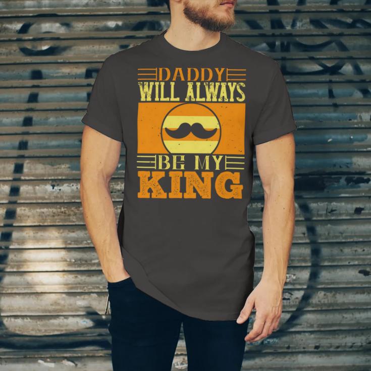 Daddy Will Always Be My King Unisex Jersey Short Sleeve Crewneck Tshirt