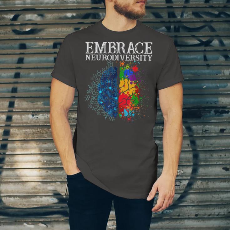 Embrace Neurodiversity Unisex Jersey Short Sleeve Crewneck Tshirt