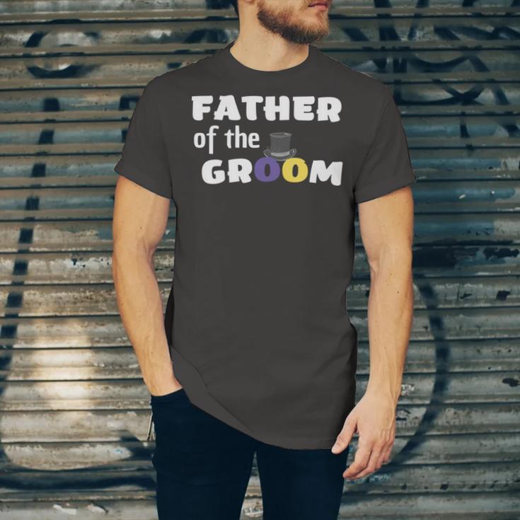 Father Of The Groom Getting Ready For The Wedding Unisex Jersey Short Sleeve Crewneck Tshirt