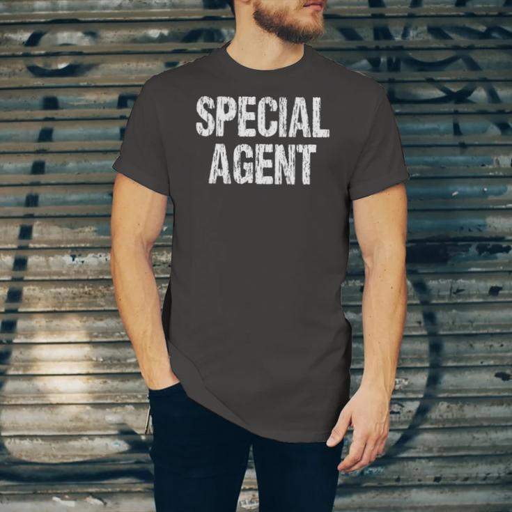 Fathers Day Special Agent Hero Jersey T-Shirt