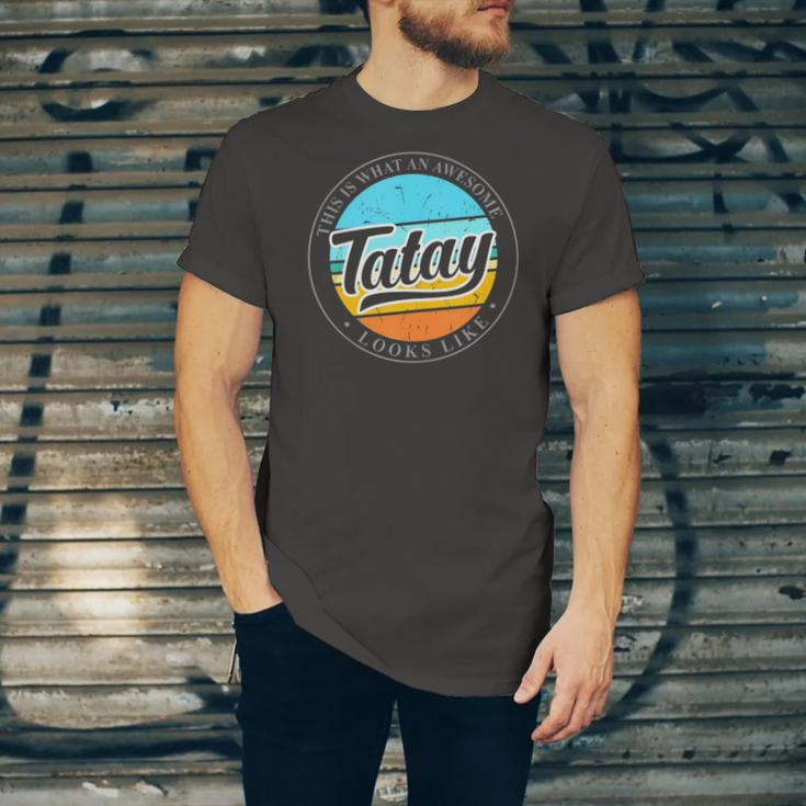 Fathers Day For Tatay Filipino Pinoy Dad Jersey T-Shirt