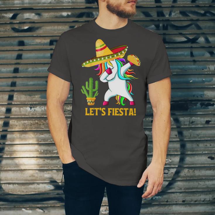 Funny Dabbing Taco Cinco De May Mexican Food V4 Unisex Jersey Short Sleeve Crewneck Tshirt