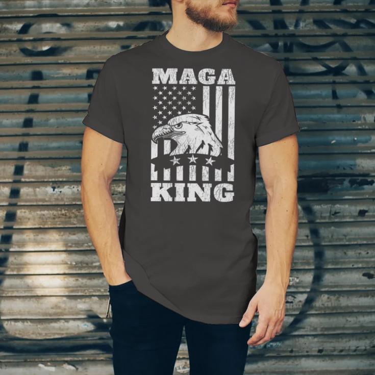 Funny Maga King Trump Supporter Gift Maga King Unisex Jersey Short Sleeve Crewneck Tshirt