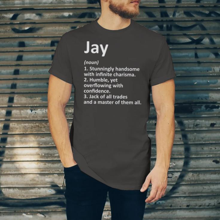 Jay Definition Personalized Name Birthday Idea Jersey T-Shirt