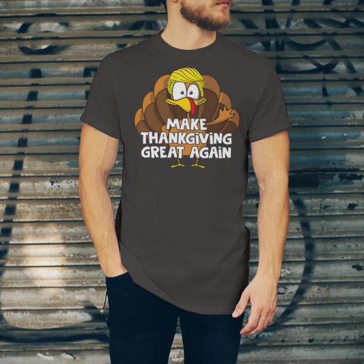 Make Thanksgiving Great Again 908 Shirt Unisex Jersey Short Sleeve Crewneck Tshirt