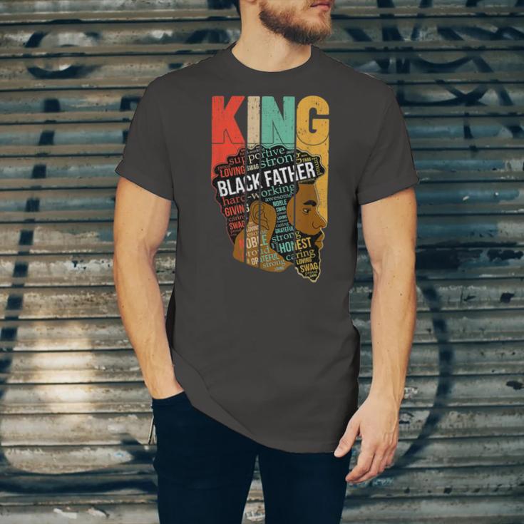 Mens Strong Black King Juneteeth African American Father Day 23 Shirt Unisex Jersey Short Sleeve Crewneck Tshirt