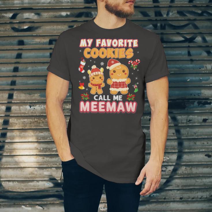 My Favorite Cookies Call Me Meemaw 882 Shirt Unisex Jersey Short Sleeve Crewneck Tshirt