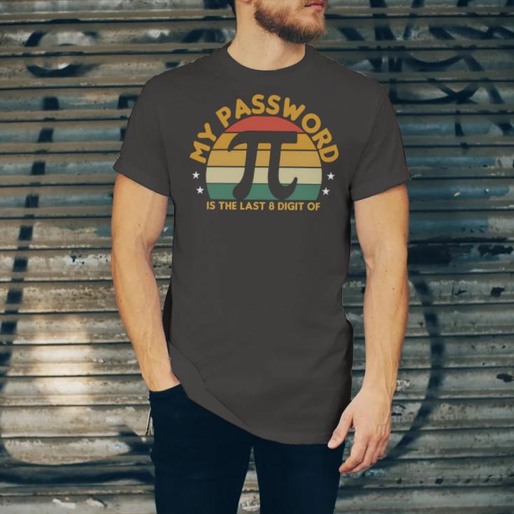 My Password Is The Last 8 Digits Of Pi 93 Trending Shirt Unisex Jersey Short Sleeve Crewneck Tshirt