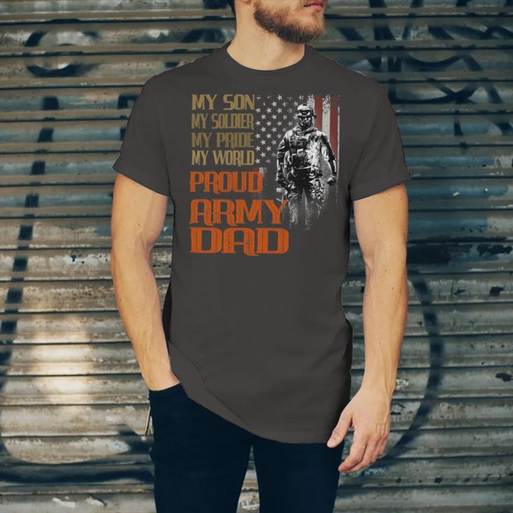 My Son Is A Soldier Hero Proud Army 713 Shirt Unisex Jersey Short Sleeve Crewneck Tshirt