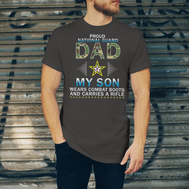 My Son Wears Combat Bootsproud 689 Shirt Unisex Jersey Short Sleeve Crewneck Tshirt