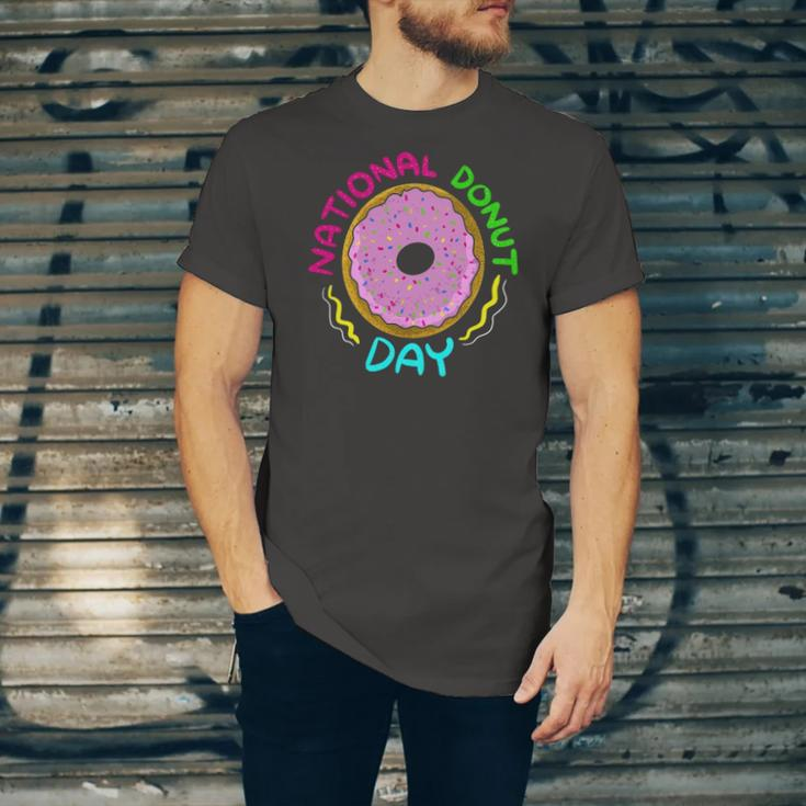 National Donut Day Cool Sweet Tooth Party Mother Jersey T-Shirt