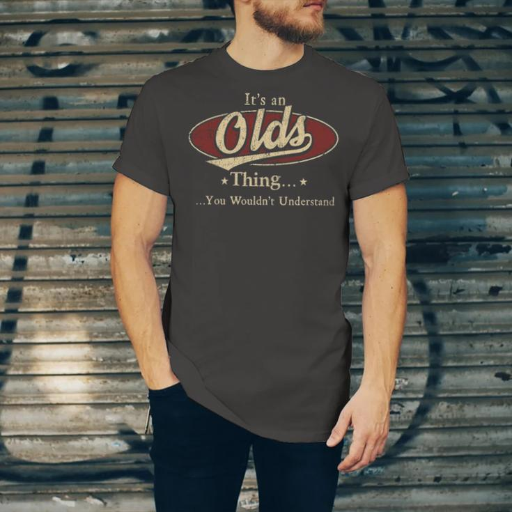Olds Shirt Personalized Name GiftsShirt Name Print T Shirts Shirts With Name Olds Unisex Jersey Short Sleeve Crewneck Tshirt