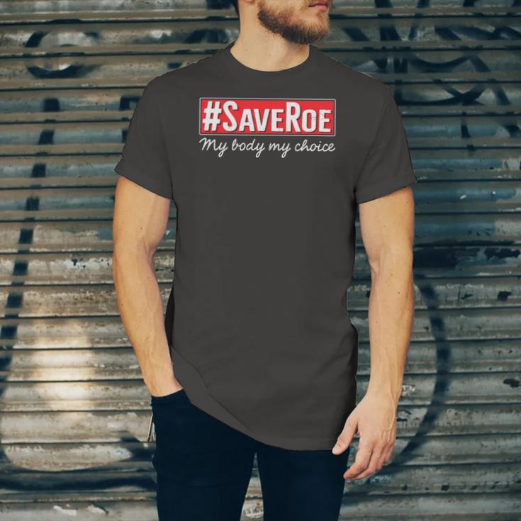 Saveroe Hashtag Save Roe Vs Wade Feminist Choice Protest Jersey T-Shirt