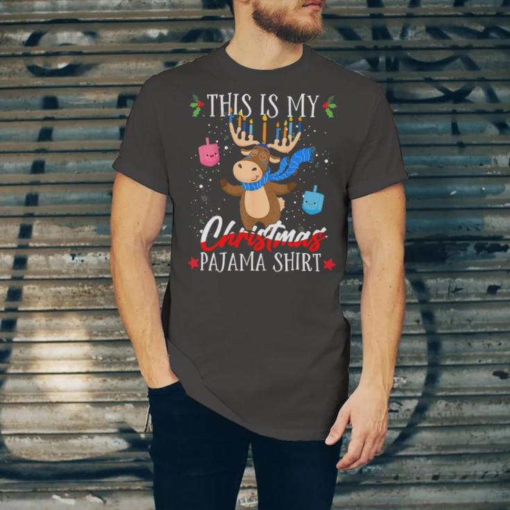 This Is My Christmas Pajama Jewish 545 Shirt Unisex Jersey Short Sleeve Crewneck Tshirt