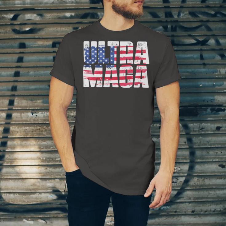 Ultra Maga And Proud Of It A Ultra Maga And Proud Of It V17 Unisex Jersey Short Sleeve Crewneck Tshirt