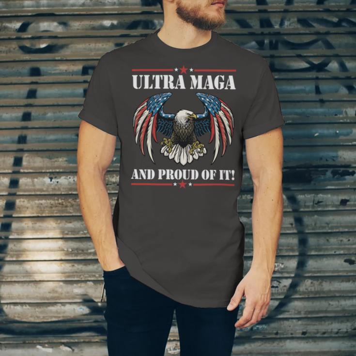 Ultra Maga Eagle Vintage Unisex Jersey Short Sleeve Crewneck Tshirt