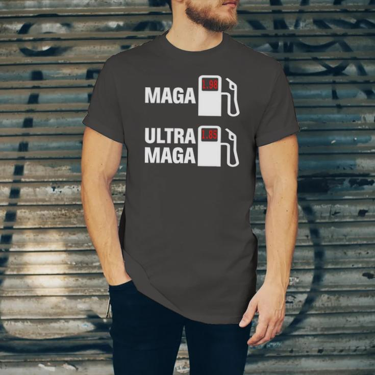 Ultra Maga Maga King Anti Biden Gas Prices Republicans Jersey T-Shirt