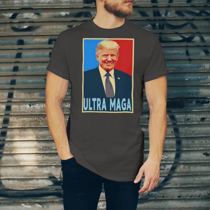 Ultra Maga President Donald Trump Gift Unisex Jersey Short Sleeve Crewneck Tshirt