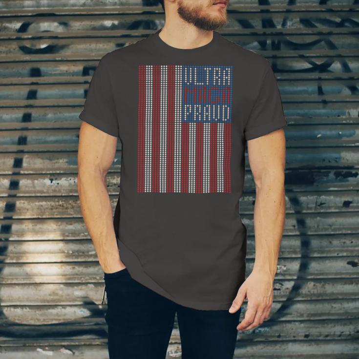 Ultra Maga Proud Patriotic Tshirt Unisex Jersey Short Sleeve Crewneck Tshirt