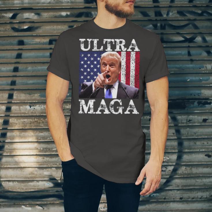 Ultra Maga Ultra Maga Funny Ultra Maga 2024 Ultra Maga And Proud Of Itultra Maga Proud Unisex Jersey Short Sleeve Crewneck Tshirt