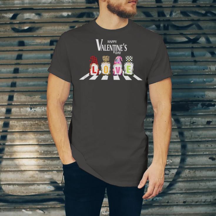 Valentinegnomecrosswalk Unisex Jersey Short Sleeve Crewneck Tshirt