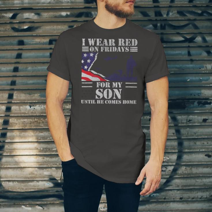 Veteran Red Fridays For Veteran Military Son Remember Everyone Deployed 98 Navy Soldier Army Military Unisex Jersey Short Sleeve Crewneck Tshirt