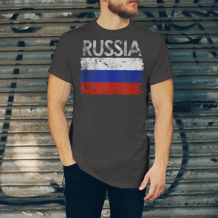 Vintage Russia Russian Flag Pride 500 Trending Shirt Unisex Jersey Short Sleeve Crewneck Tshirt