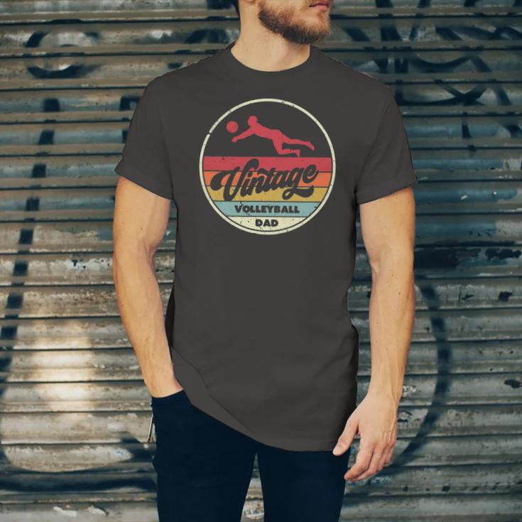 Vintage Volleyball Dad Retro Style Jersey T-Shirt