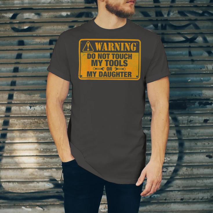 Warning Do Not Touch My Tools 198 Shirt Unisex Jersey Short Sleeve Crewneck Tshirt