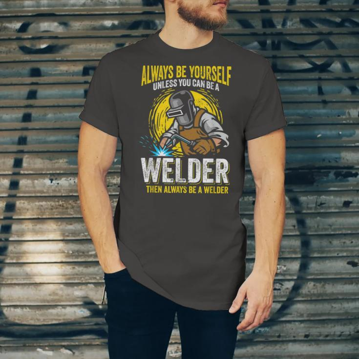 Welder Clothes For Men Funny Welding V2 Unisex Jersey Short Sleeve Crewneck Tshirt