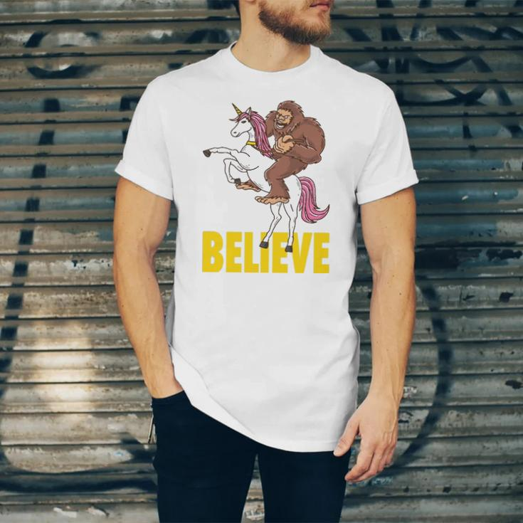 Bigfoot Unicorn Sasquatch Tee Kids Jersey T-Shirt
