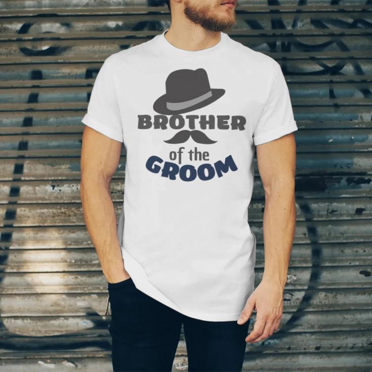 Brother Of The Groom Matching Bridal Party For Family Unisex Jersey Short Sleeve Crewneck Tshirt