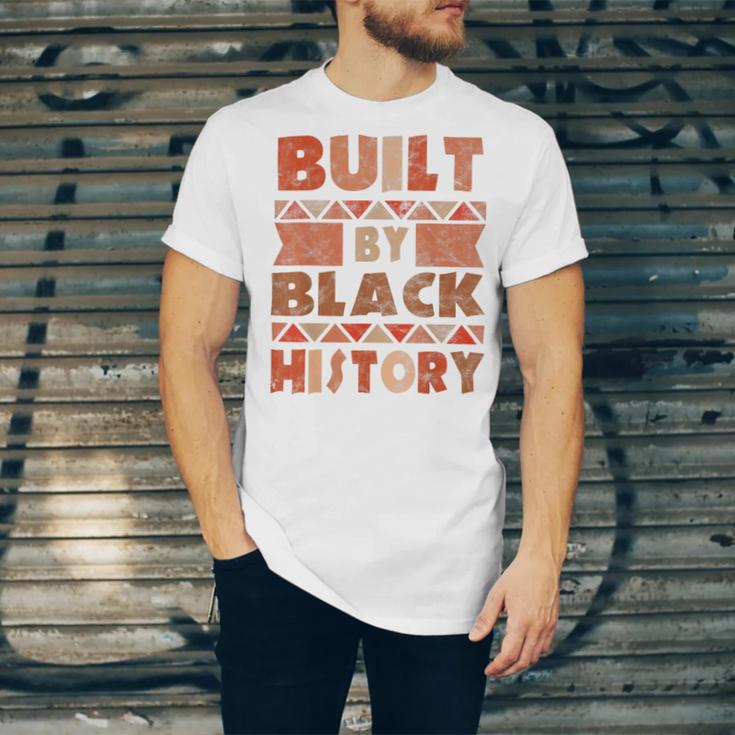 Built By Black History African American Pride Unisex Jersey Short Sleeve Crewneck Tshirt