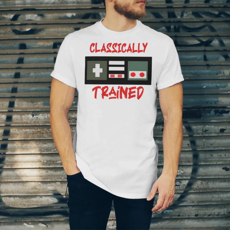 Classically Trained Shirt Funny Gamer Shirt Gamer Shirt Video Game Shirt Gamer Gift Funny Musician Shirt Unisex Jersey Short Sleeve Crewneck Tshirt