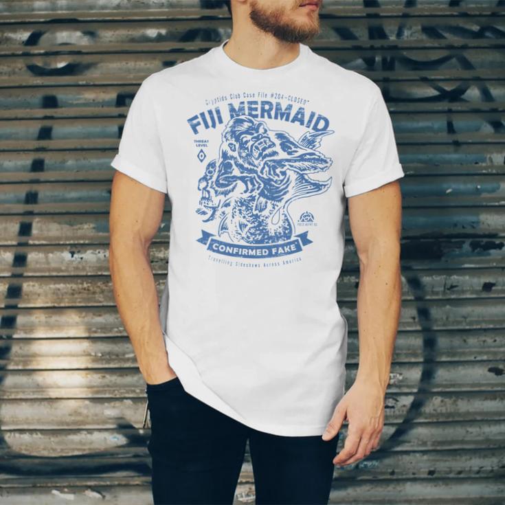 Fiji Mermaid - Cryptids Club Case File 204 193 Trending Shirt Unisex Jersey Short Sleeve Crewneck Tshirt