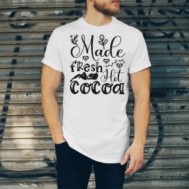 Fresh Hot Cocoa Unisex Jersey Short Sleeve Crewneck Tshirt