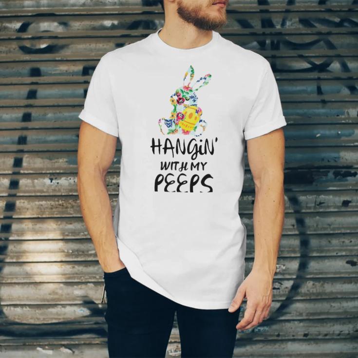 Hangin With My Peeps 837 Shirt Unisex Jersey Short Sleeve Crewneck Tshirt