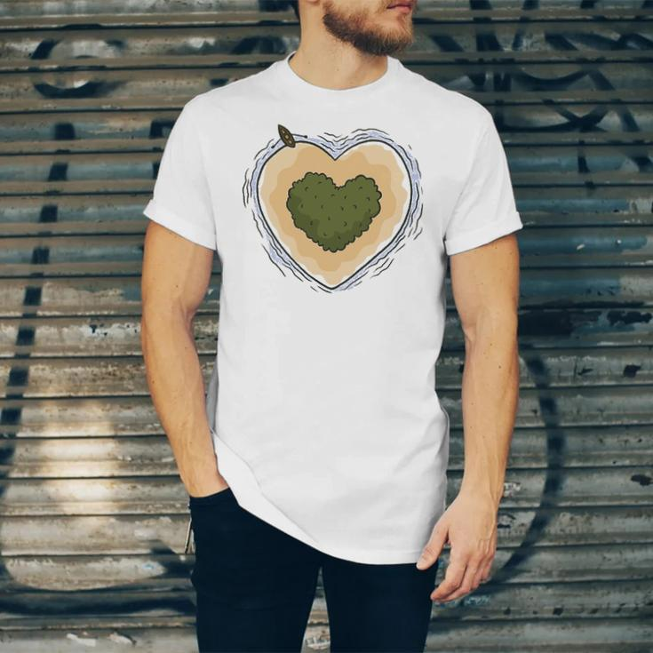 Heart Island Travel Boating Lover Jersey T-Shirt