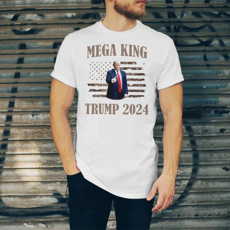 Mega King Mega King Trump 2024 Donald Trump Jersey T-Shirt