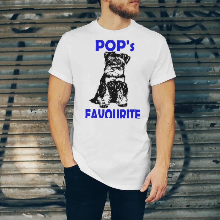 Miniature Schnauzer At Home Pops Favourite Multi Tasking Dog Unisex Jersey Short Sleeve Crewneck Tshirt