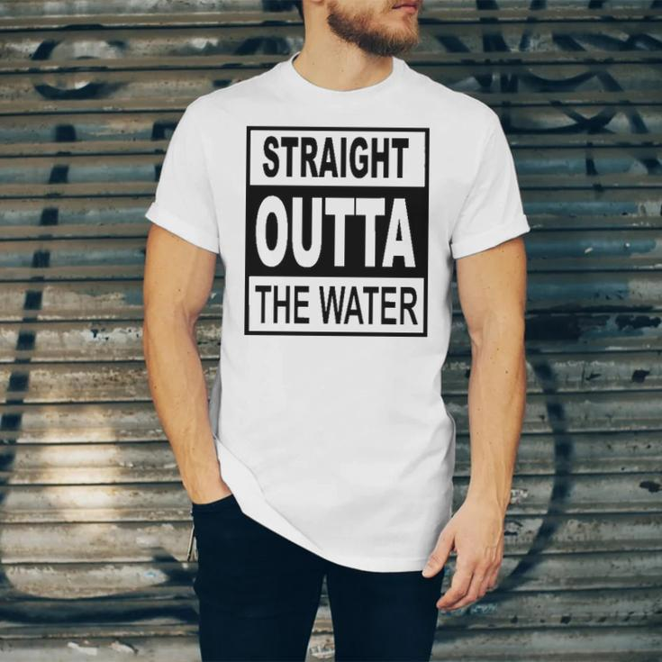 Straight Outta The Water Christian Baptism Jersey T-Shirt
