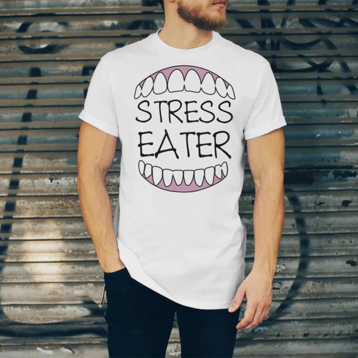 Stress Eater 57 Trending Shirt Unisex Jersey Short Sleeve Crewneck Tshirt