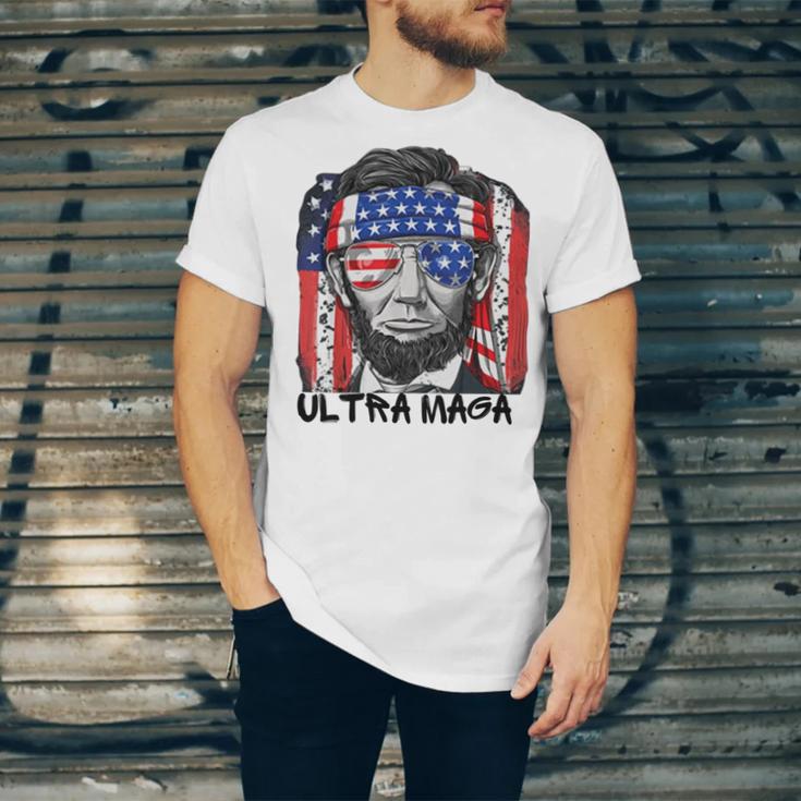 Ultra Maga And Proud Of It Essential Tshirt Unisex Jersey Short Sleeve Crewneck Tshirt