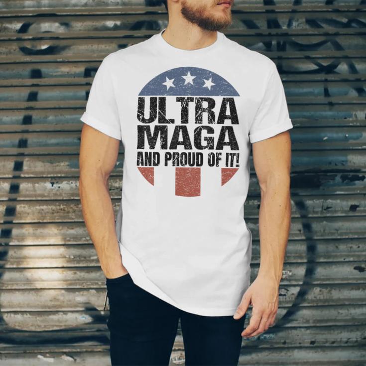 Ultra Maga And Proud Of It V19 Unisex Jersey Short Sleeve Crewneck Tshirt