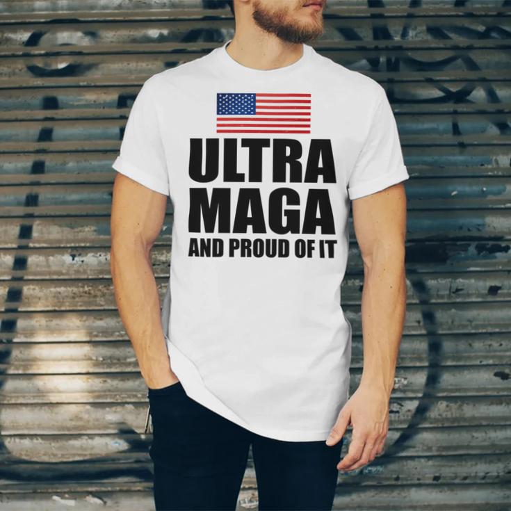 Ultra Maga And Proud Of It V8 Unisex Jersey Short Sleeve Crewneck Tshirt